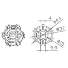 CAME SPA - CMC001YK4110 OGIVA 54X8.5MM