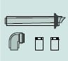 VAILLANT - VLT0020219517 TERMINALE ORIZZONTALE 60/100MM