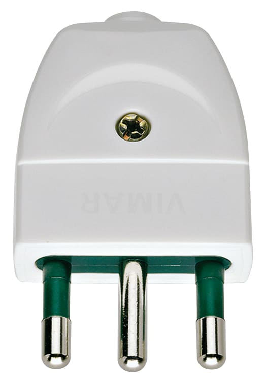 VIMAR SPA - VIW00202.B SPINA 2P+T 16A S17 ASSIALE BIANCO