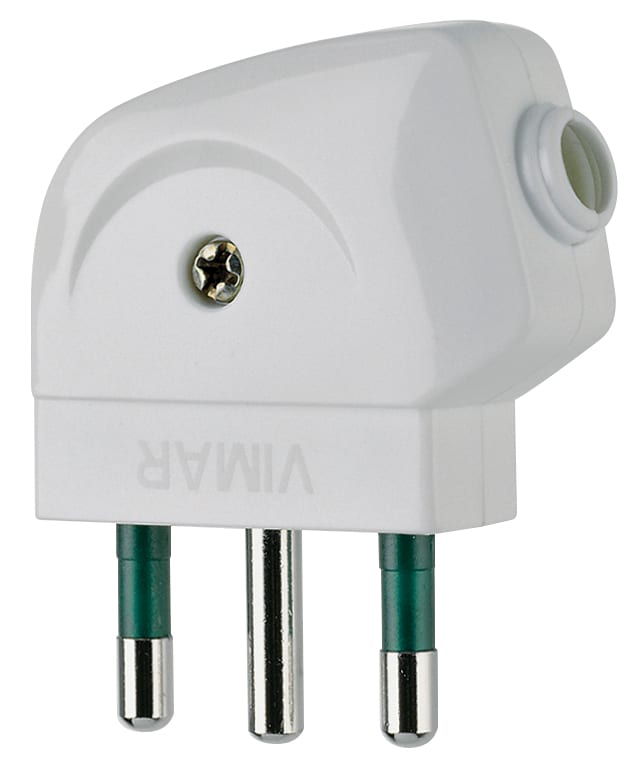 VIMAR SPA - VIW00212.B SPINA 2P+T 16A S17 90° BIANCO