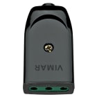 VIMAR SPA - VIW00221 PRESA 2P+T 10A P11 ASSIALE NERO