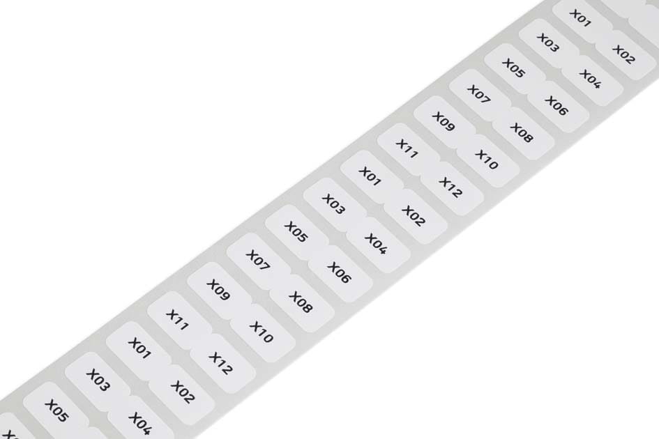 WAGO ITALIA SRL - WAG210-806 ETICHETTE PER ADESIVO PERMANENTE SMART P