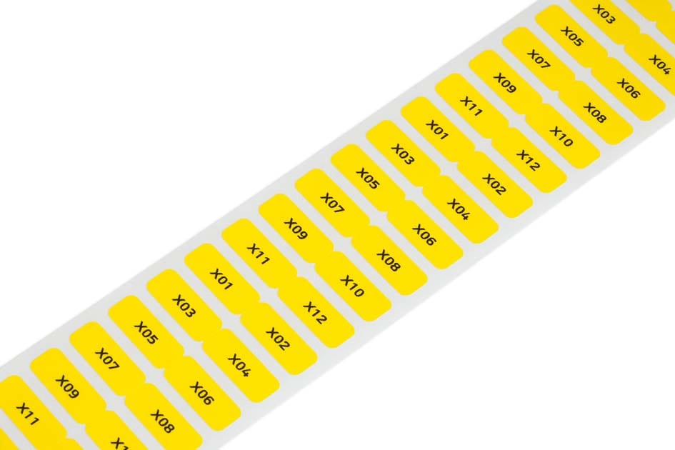 WAGO ITALIA SRL - WAG210-807 ETICHETTE 8X20MM 3000 PZ BOBINA BIANCO