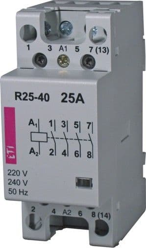 ITALWEBER SPA - ITW2462330 CONTATTORE 4 POLI 2 MOD.R25-13 230V