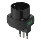 VIMAR SPA - VIW00313 ADATTATORE SFALS.VERT.S11+2P11+P30 NERO