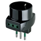 VIMAR SPA - VIW00322 ADATTATORE MULT. S11+2P11+P30 NERO
