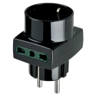 VIMAR SPA - VIW00325 ADATTATORE MULT. S31+2P17/11+P30 NERO