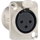 GIRA - GGI003600 XLR SERIE D PRESA FLANGIATA 3P