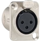GIRA - GGI003600 XLR SERIE D PRESA FLANGIATA 3P ACCESSORI