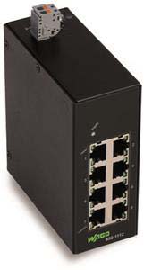 WAGO ITALIA SRL - WAG852-1112 SWITCH INDUSTRIALE ECO A 8 PORTE GB, NER
