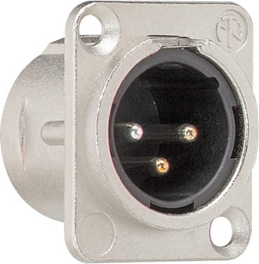GIRA - GIR003700 SPINA FLANGIATA XLR 3 POLI SERIE D ACCES