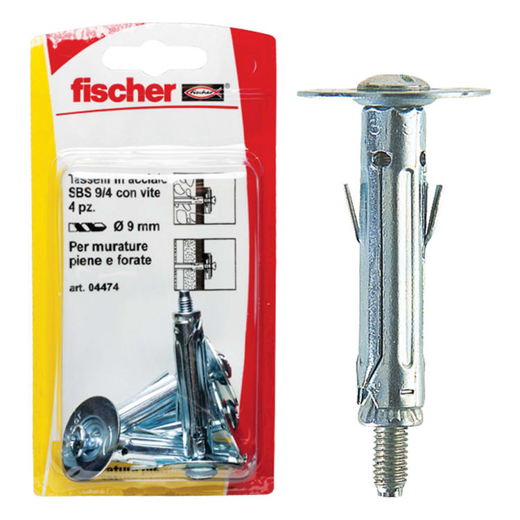 FISCHER ITALIA - FIS00004472 SBS 9/2 K TASSELLO/GANCIO