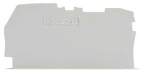 WAGO ITALIA SRL - WAG2102-1291 PIASTRA TERMINALE INTERMEDIA SPESSORE 0,