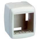 MASTER SRL - MST00472-B MINICASSETTA ESTERNA 2 POSTI BIANCA