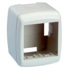 MASTER SRL - MST00472-B MINICASSETTA ESTERNA 2 POSTI BIANCA