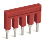 WAGO ITALIA SRL - WAG2000-410/000-005 PONTICELLO 10 POLI ISOLATO ROSSO