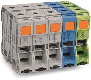 WAGO ITALIA SRL - WAG285-1169 SET TRIFASE 185/120MMQ DIN35 GRIGIO BLU