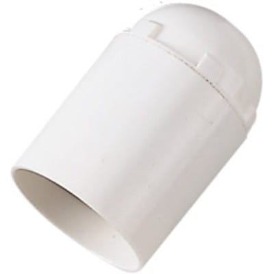 MASTER SRL - MST00504 PORTALAMPADA E27 LISCIO BIANCO