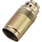 MASTER SRL - MST00540 PORTALAMP. E14 METALLO OTTONATO LISCIO