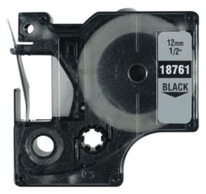 ELCART DISTRIBUTION - ERT070845000 NASTRO NYLON 3,5MX12MM NERO/GIALL