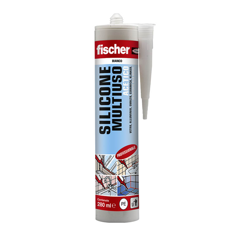 FISCHER ITALIA - FIS00009352 SAM 280-NE SILICONE ACETICO MU