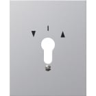 GIRA - GIR009730 COP.METALLO + SIMBOLI