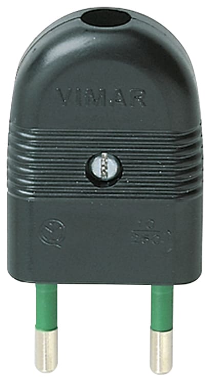 VIMAR SPA - VIW01020 SPINA 2P 10A ASSIALE NERO