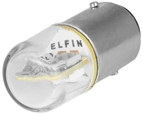 NEW ELFIN SRL - NEW010BA15DLBL220 LAMPADINA BA15D LED BLU 220 230V AC