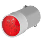 NEW ELFIN SRL - NEW010BA9SLR36 LAMPADINA LED ROSSA 36V AC DC