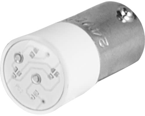 NEW ELFIN SRL - NEW010BA9SLVR24 LAMPADINA LED VERDE ROSSA  24VDC