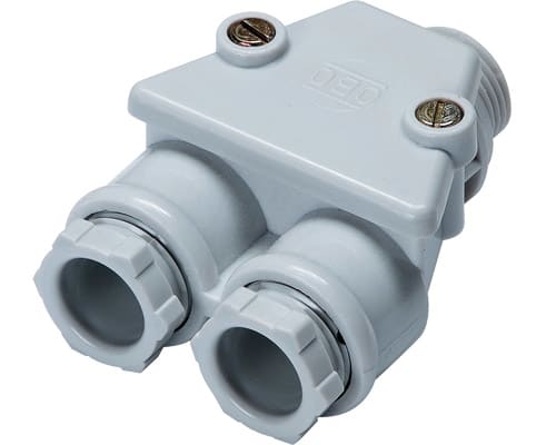 NEW ELFIN SRL - NEW010N2M20 PRESSACAVO A DUE VIE M20X1,5