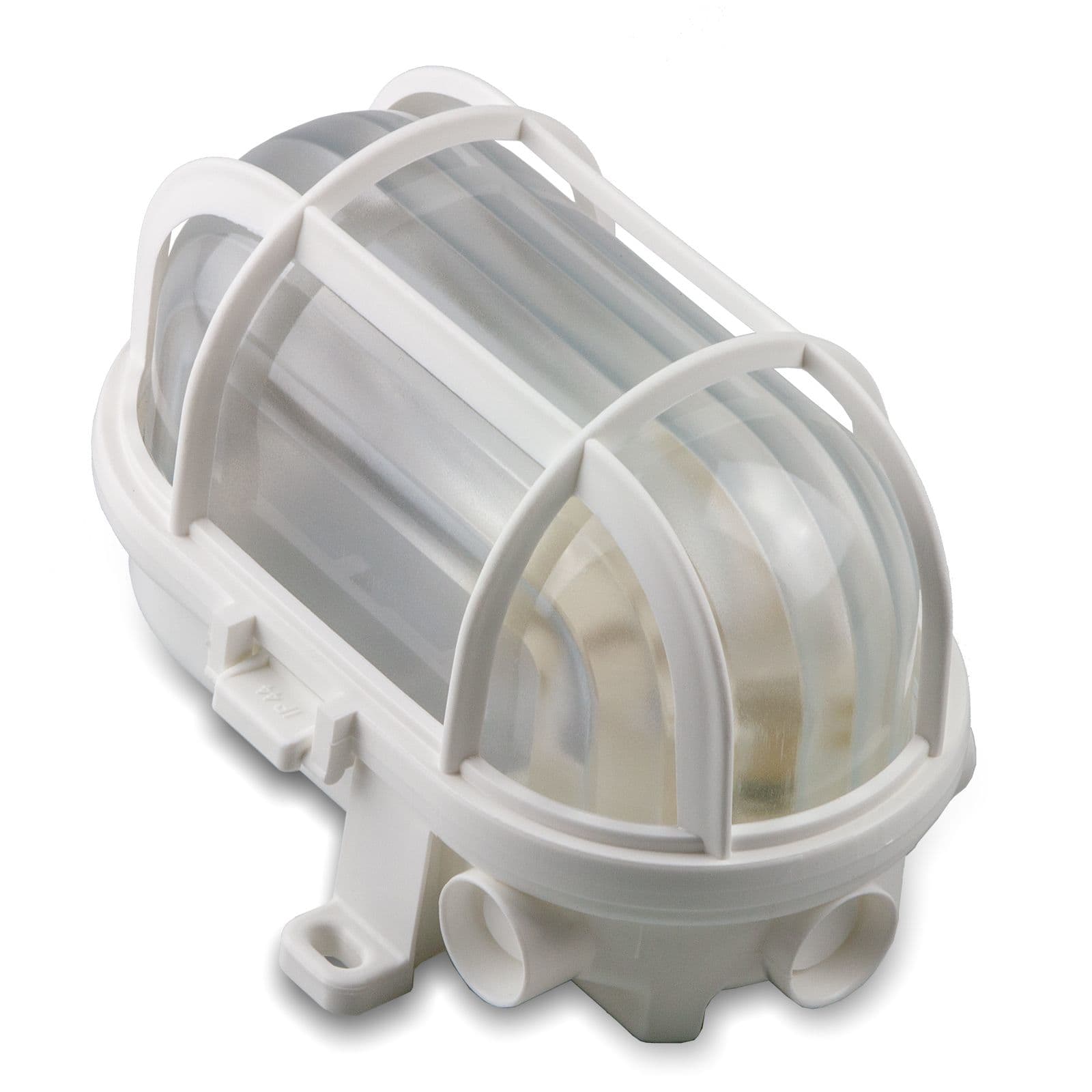 MASTER SRL - MST01100B PLAFON. CON GABBIA TECNOPOL. 40W BIANCA