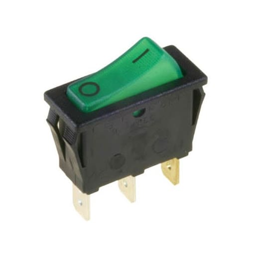 MELCHIONI SPA - MEM810360135 INTERRUTTORE L MINOSO VERDE I4O15