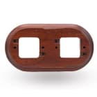 GI GAMBARELLI - 1GI01140.02 BASETTA PER SEMI-INCASSO A 2 POSTI