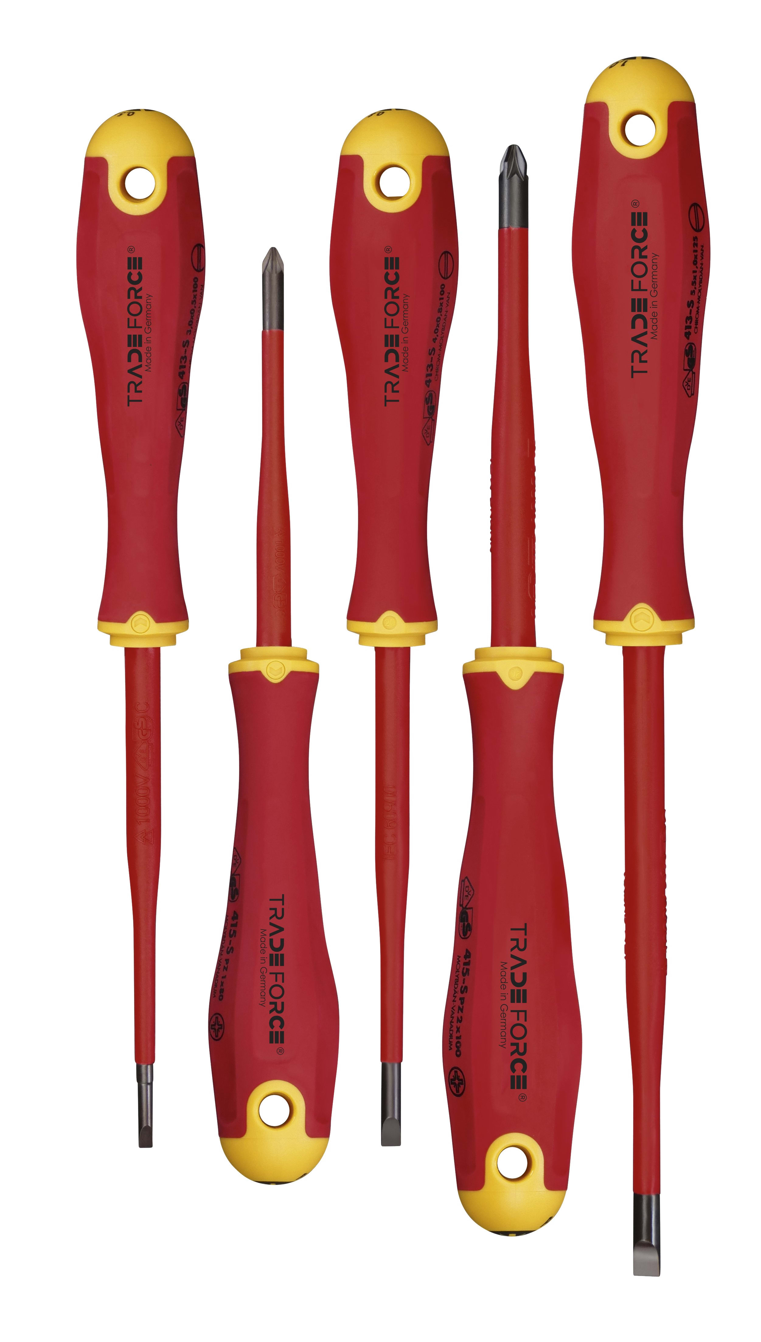 TRADEFORCE - TDM0118150009 SET 5 CACCIAVITI VDE MISTI - E-SLIM