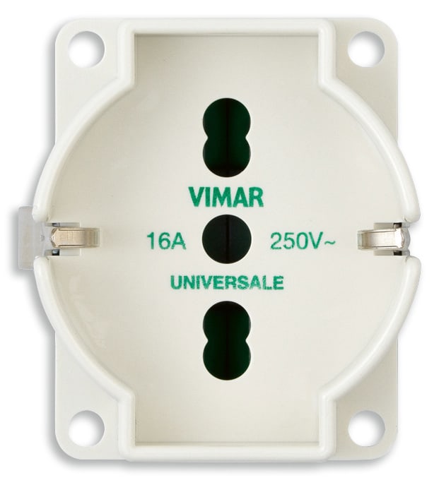 VIMAR SPA - VIW01299.1 FRUTTO PRESA UNIVERSALE APPL. AVORIO