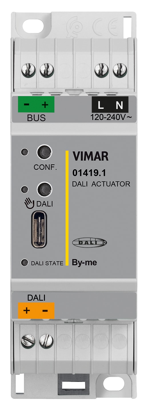 VIMAR SPA - VIW01419.1 ATTUATORE BY-ME/DALI-2 64CANALI 16GRUPPI