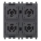 VIMAR SPA - VIW01480.AX COMANDO DOMOTICO FLAT/TONDO 4PULSANTI 2M