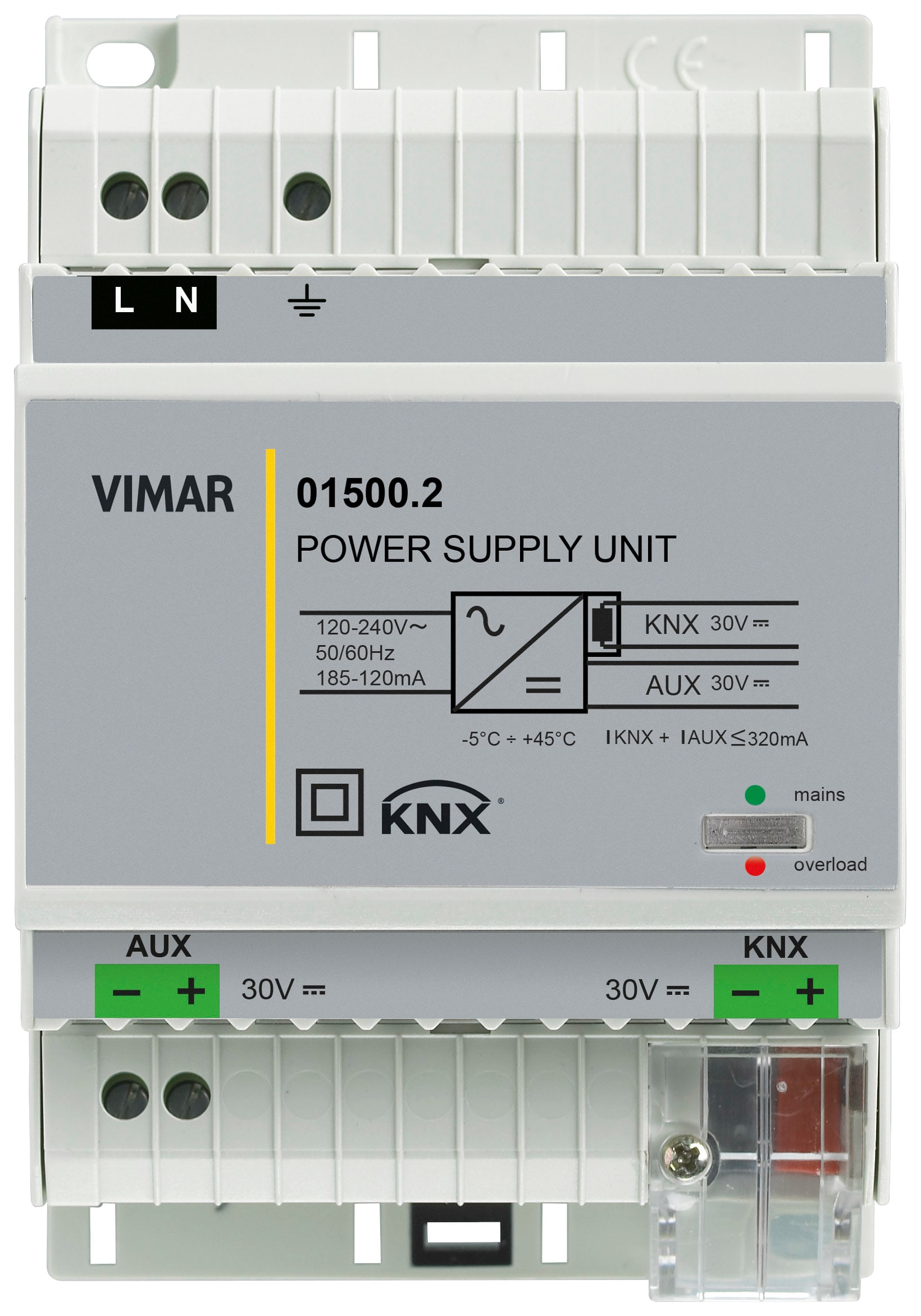VIMAR SPA - VIW01500.2 ALIMENTATORE 320MA KNX
