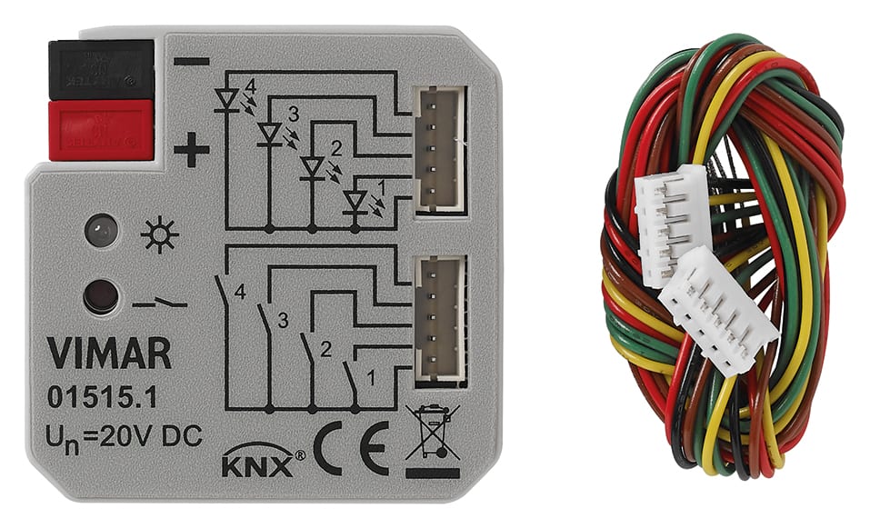 VIMAR SPA - VIW01515.1 INTERFACCIA 4 INGRESSI/OUT PER LED KNX