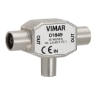 VIMAR SPA - VIW01649 ADATTATORE MULTIPLO TV 3,5DBXD9,5