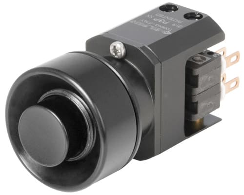 NEW ELFIN SRL - NEW016P3PG22F PULS.3 POS.C GUARDIA 2NO+2NC FASTON