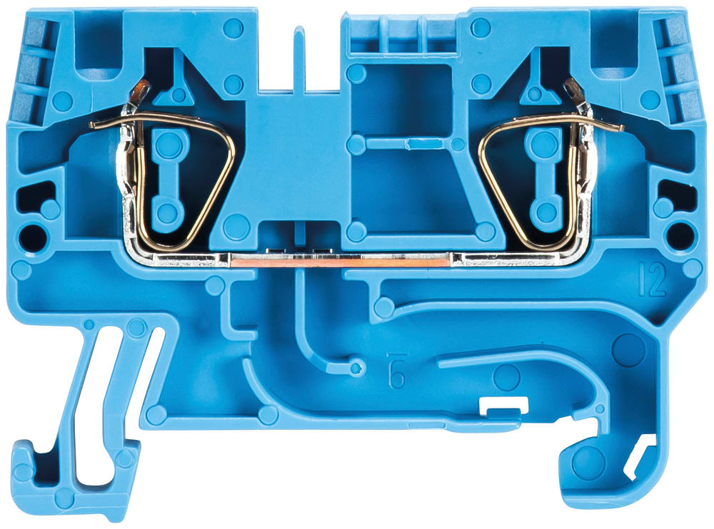 WIELAND ELECTRIC SRL - WIE56.704.0055.6 FEED-THROUGH TERMWKFN 4 / 35 BLUE