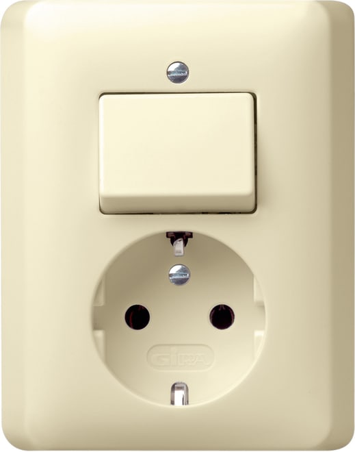 GIRA - GIR017601 COMBI DEVUN/SCHUKO P.CPL.