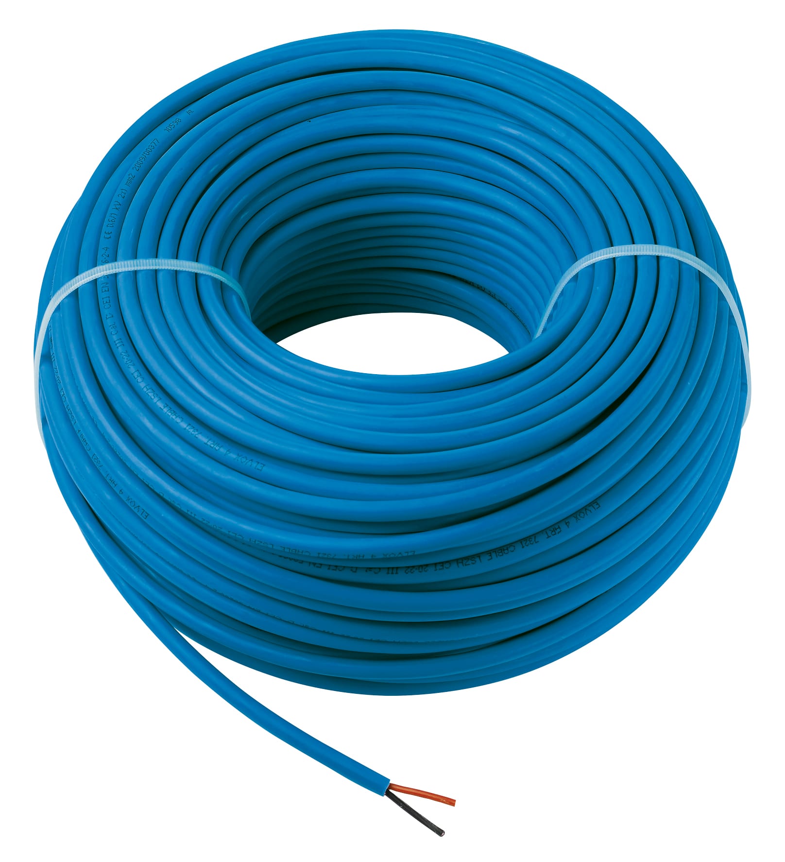 VIMAR SPA - VIW01840.E.B By-me cavo son. 2x0,5 LSZH Eca 100m blu