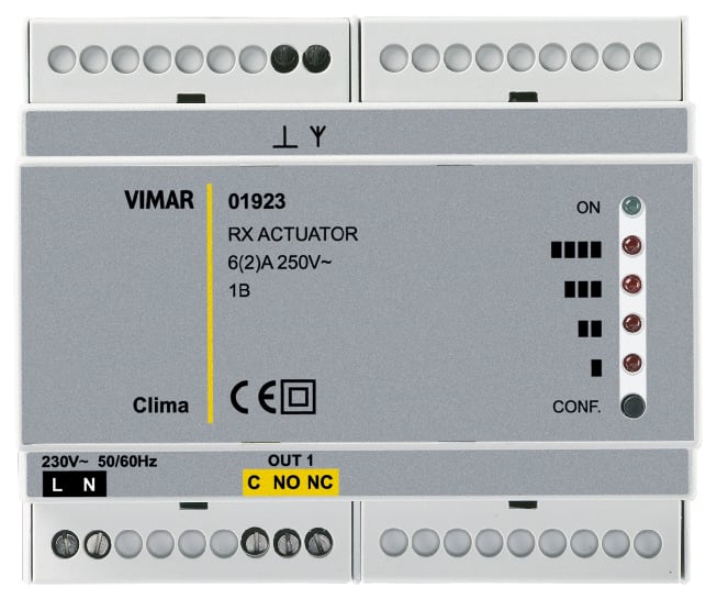 VIMAR SPA - VIW01923 ATTUATORE/RICEVITORE RF 1 CANALE