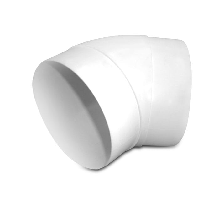 VORTICE - VOR0000046192 CURVA A GOMITO 45° ROTONDA 100 VKC301