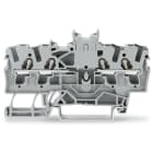 WAGO ITALIA SRL - WAG2002-1441 MORSETTO A DOPPIO POTENZIALE 2,5 MM², GR