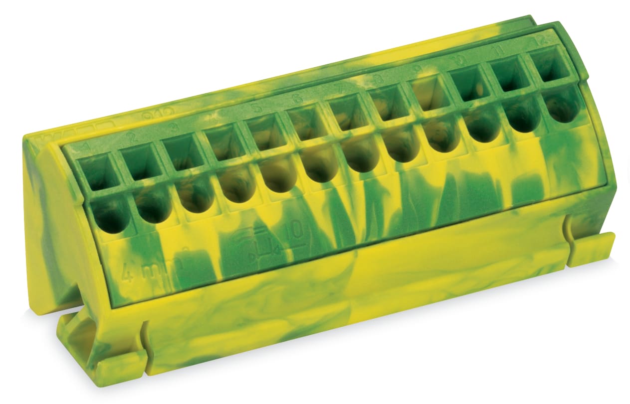 WAGO ITALIA SRL - WAG812-100 MORSETTO BARRA COLLETTRICE DI TERRA PER