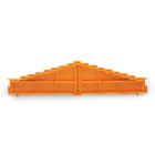 WAGO ITALIA SRL - WAG727-113 PIASTRA TERMINALE 8 PIANI LISCIA SPESSOR